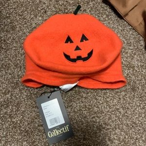 Unique Vintage Halloween Collection Pumpkin Beret